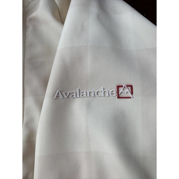 Avalanche Sz M Weather shield Water Resistant Fleece Lined‎ Beige Plaid Jacket - Picture 6 of 8